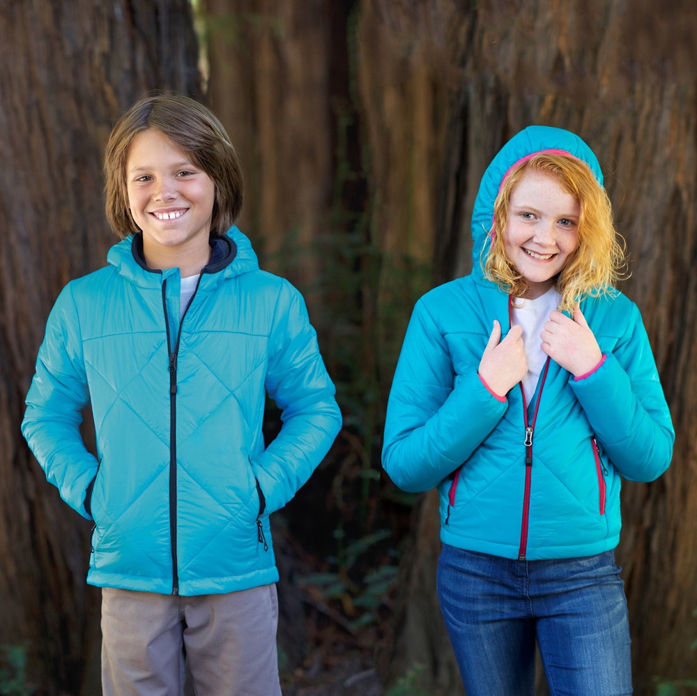 Landway 7618K - Youth Hooded Puffer